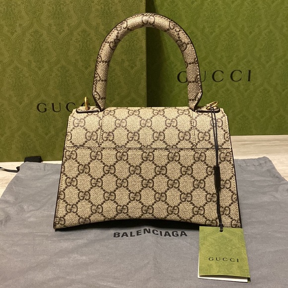 Gucci Small Hourglass Balenciaga Hacker Project Bag with Strap - Picture 7 of 15